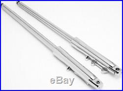 Ultima Billet Chrome 41mm +10 Stock Length Forks'84 Later Harley Style 117-164